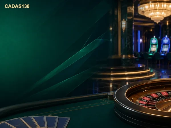 Banner beranda yang menampilkan game slot pilihan